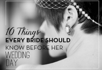 10 điều cô dâu cần biết trước lễ cưới