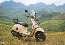 Vespa Sprint ABS phiên bản phượt tại Việt Nam