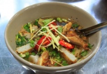 Vị ngọt trong tô bánh canh chả cá nhồng Nha Trang