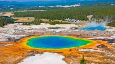 Độc đáo Grand Prismatic Spring