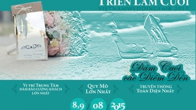 Triển lãm cưới 2015: Thơ mộng và tinh tế bên khoảng trời xanh