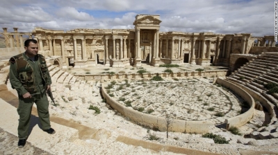 IS tiếp tục phá hủy di tích cổ ở Palmyra