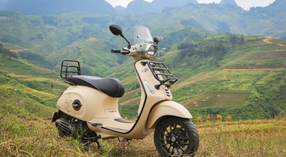 Vespa Sprint ABS phiên bản phượt tại Việt Nam