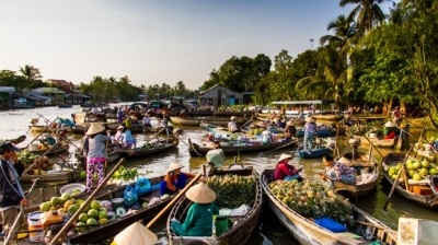 Chợ nổi Cái Răng lọt tốp những chợ nổi đẹp nhất châu Á