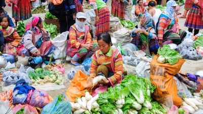 Chợ phiên Cốc Pài trong những mảng màu nên thơ