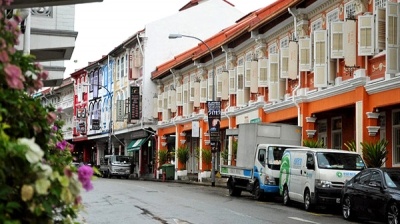 Keong Saik - phố cổ xinh đẹp ở Singapore