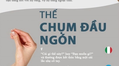 Những ngôn ngữ tay thông dụng của du lịch trên thế giới