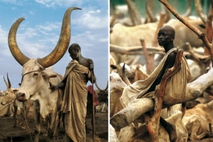 Bộ lạc khỏa thân ở Sudan