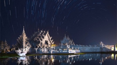 Đền thờ màu trắng kỳ lạ ở Thái Lan