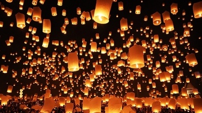 Dự lễ hội Loy Krathong lung linh tại đất nước chùa tháp