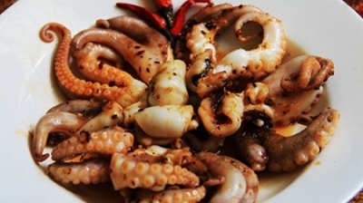 Lạ miệng với món “bạch tuộc mini” vùng Quảng Ninh