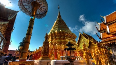 Phrathat Doi Suthep - ngôi chùa vàng nổi tiếng Thái Lan