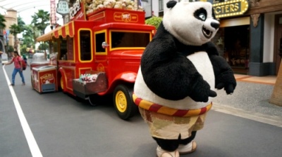 Thế giới Kungfu Panda và Transformer ở Singapore